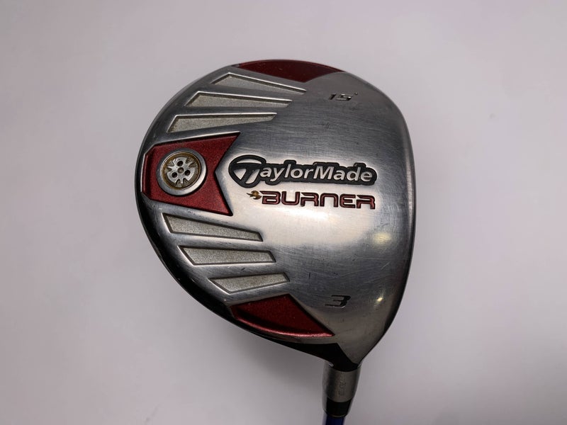 TaylorMade Burner Steel 2007 3 Fairway 15* Pro Launch Blue 65g Stiff RH +1''