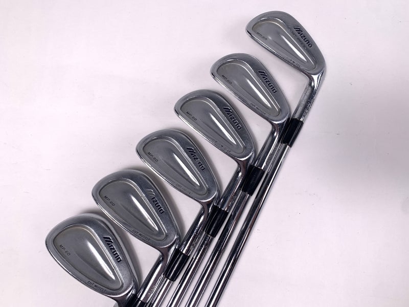 Mizuno MP 60 Iron Set 5-PW True Temper Dynamic Gold S300 Stiff Steel Mens RH