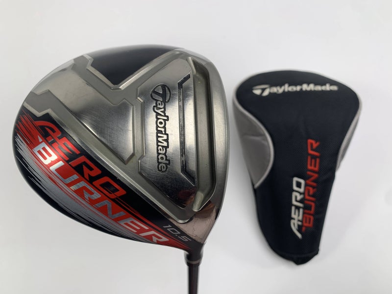TaylorMade Aeroburner Black Driver 10.5* REAX 55g Regular Graphite Mens RH HC
