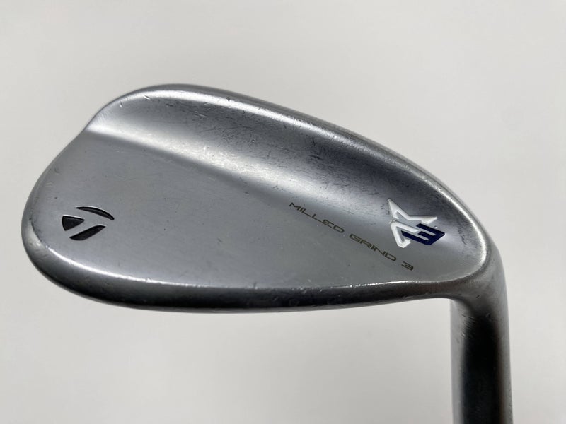 TaylorMade Milled Grind 3 Raw Chrome Wedge 56*12 DG S200 Tour Issue Wedge RH