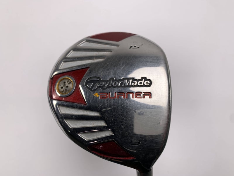 TaylorMade Burner Steel 2007 3 Fairway Wood 15* REAX 50g Regular RH