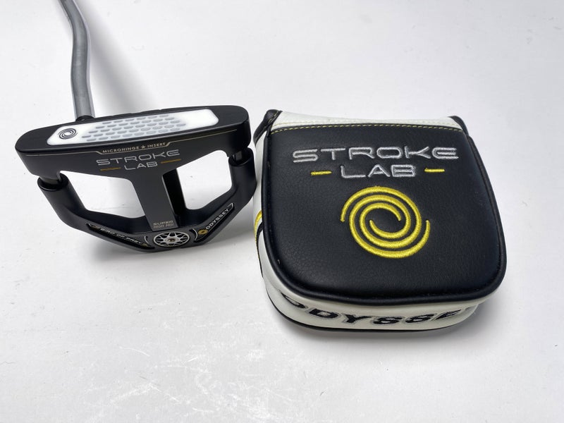 Odyssey Stroke Lab Black Bird Of Prey Putter 35" Mens LH W/HC