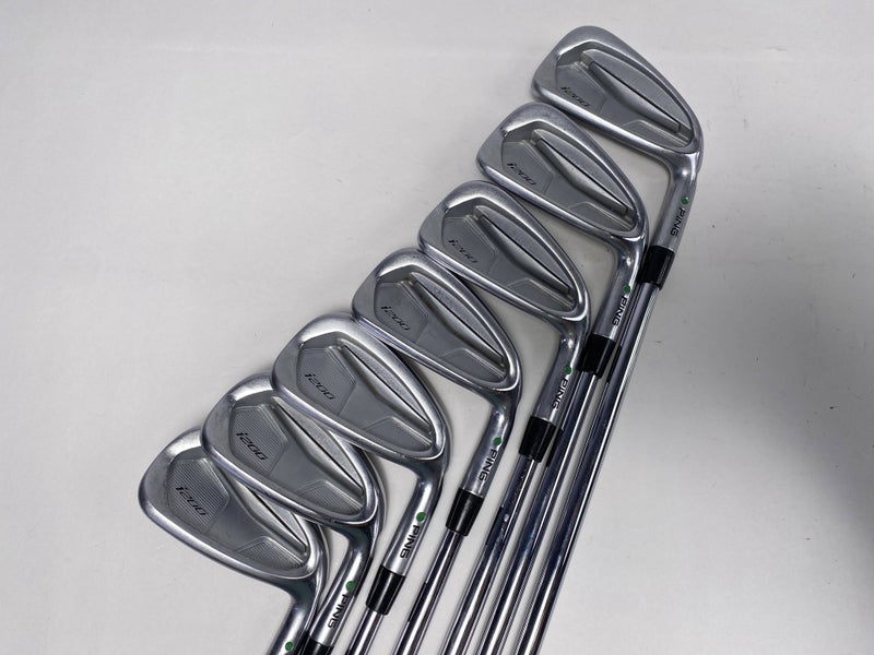 Ping i200 Iron Set 4-PW Green Dot 2* Up True Temper Dynamic Gold S300 Stiff RH