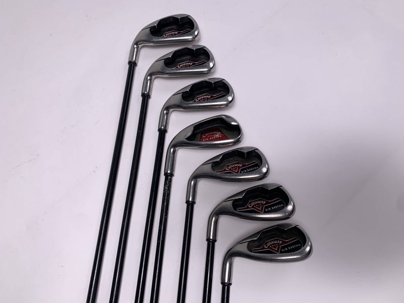 Callaway Big Bertha 2006 Iron Set 5-PW+AW Regular Graphite Mens LH