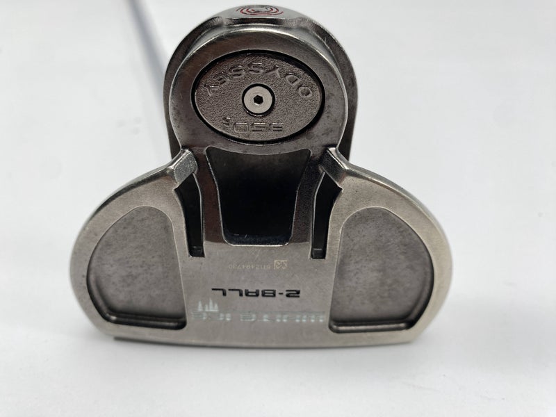 Odyssey White Ice 2-Ball Putter 35.5" Superstroke Pistol Tour Mens RH