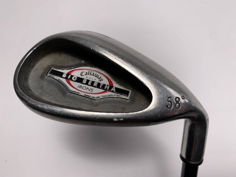 Callaway Big Bertha 2002 Lob Wedge LW 58* RCH 75i 75g Regular Graphite Mens RH