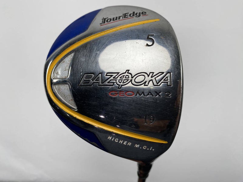 Tour Edge Bazooka Geomax 2 Draw 5 Fairway Wood 19* Bazooka GeoMax 65g Stiff RH