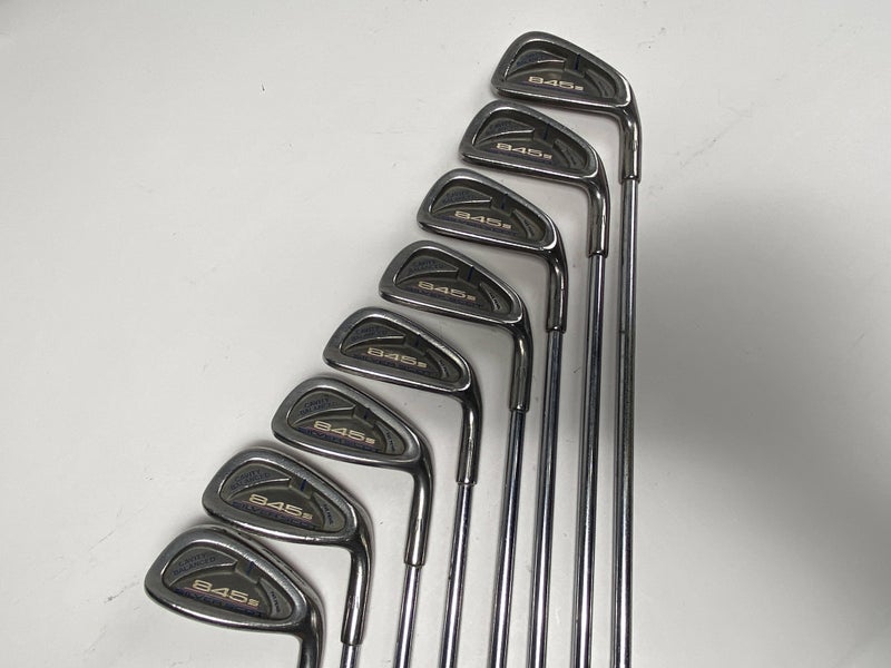 Tommy Armour 845 S Silver Scot Iron Set 3-PW Tour Step Regular Steel Mens RH