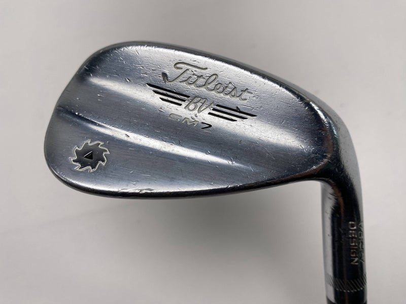 Titleist Vokey SM7 Tour Chrome Wedge 52* 8 Bounce F-Grind Wedge Steel Mens RH