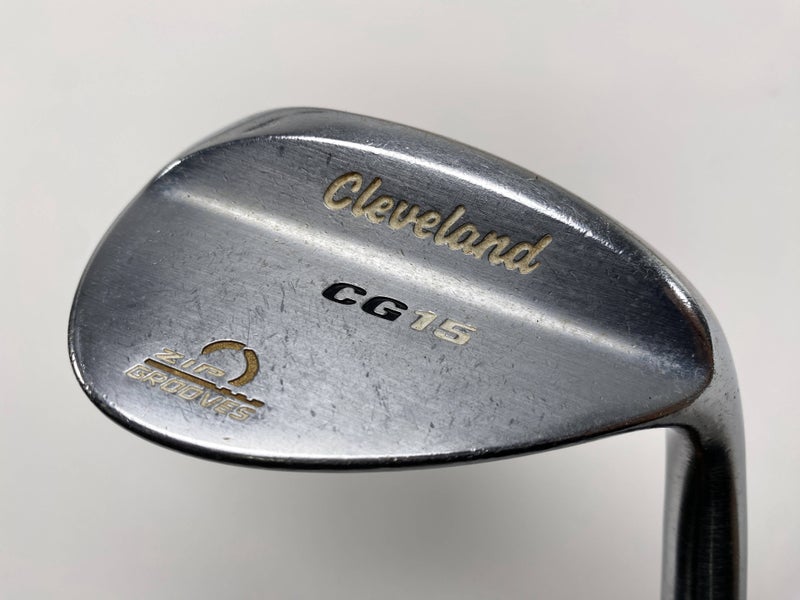 Cleveland CG15 Satin Chrome Sand Wedge 56* 14 Bounce Wedge Steel Mens RH