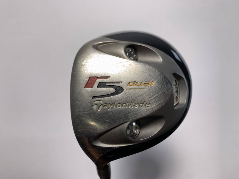 TaylorMade R5 Dual 3 Fairway Wood 15* MAS2 55g Stiff LH Midsize Grip