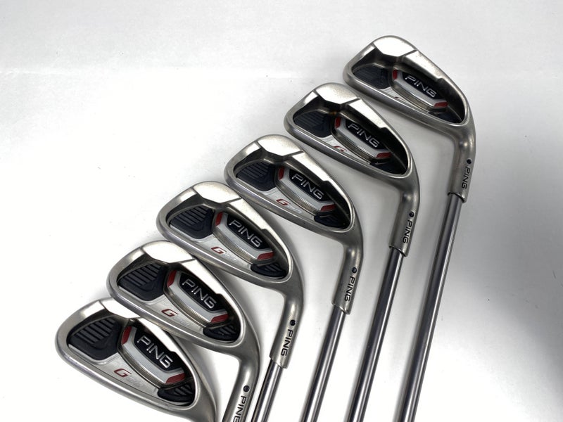 Ping G20 Iron Set 6-PW+GW Black Dot TFC 169 I Soft Regular Senior RH