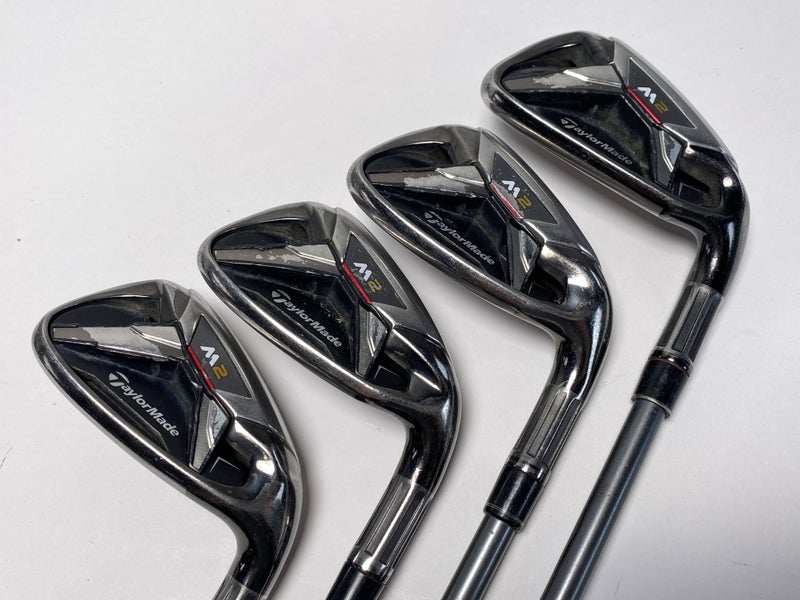 TaylorMade M2 Iron Set 7-PW Mitsubishi Rayon Kuro Kage Stiff Graphite Mens RH