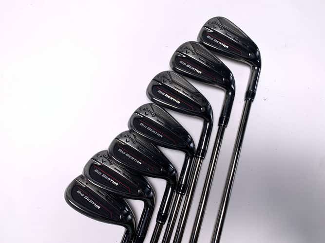 Callaway Big Bertha 23 Iron Set 6-PW+AW+SW RCH 65 Senior Graphite Mens RH