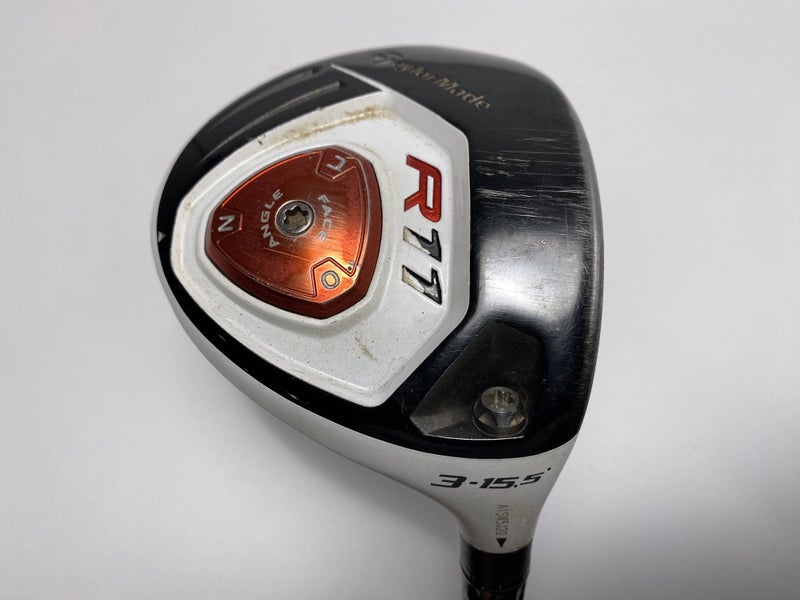 TaylorMade R11 3 Fairway Wood 15.5* Fujikura Motore F3 TP 80g Stiff RH