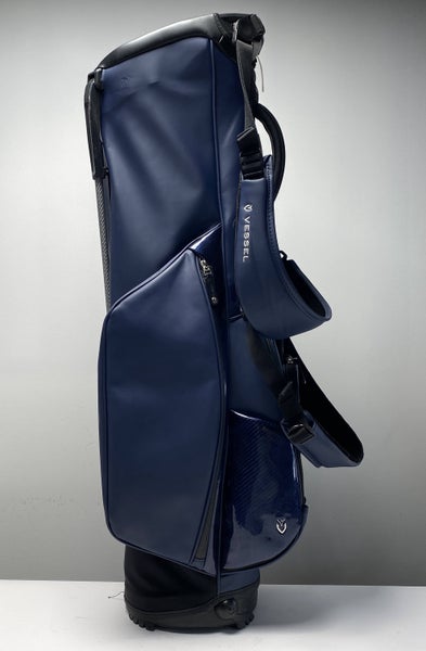 Vessel VLX 2.0 Stand Bag Blue 4-Way Divide Dual Strap Golf Bag