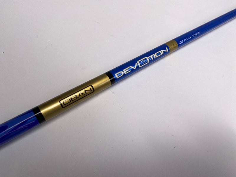 OBAN Devotion 7 Blue 03 Regular Graphite Driver Shaft 44.75"-Callaway