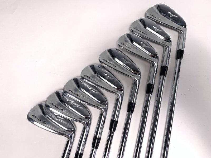 Mizuno Pro 221 Iron Set 3-PW True Temper Dynamic Gold S400 Tour Issue Stiff RH