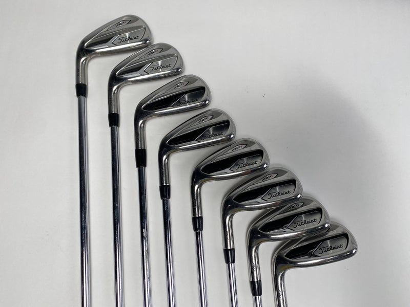 Titleist 718 AP1 Iron Set 4-PW+GW True Temper AMT R300 Red Regular Steel Mens LH
