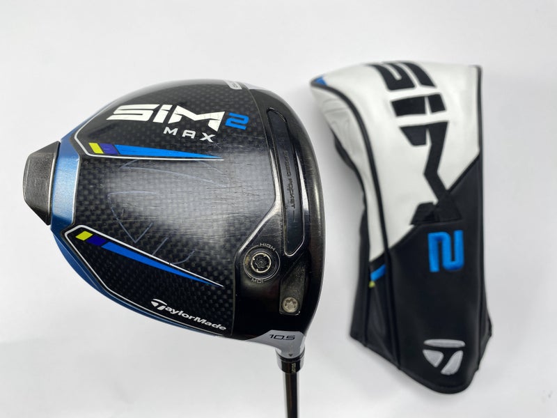 TaylorMade SIM2 MAX Driver 10.5* Grand Bassara Regular Graphite Mens RH HC