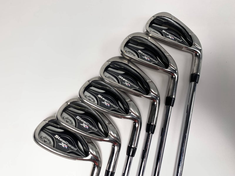 Callaway Steelhead XR Iron Set 5-PW True Temper Speed Step 80g Regular RH