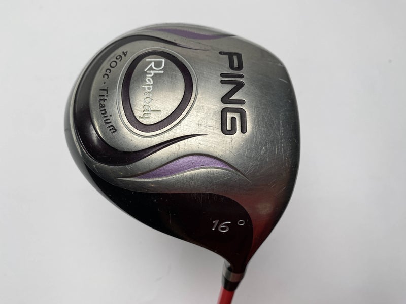 Ping Rhapsody Driver 16* Graphite Design Tour AD Pershing 45g Ladies RH