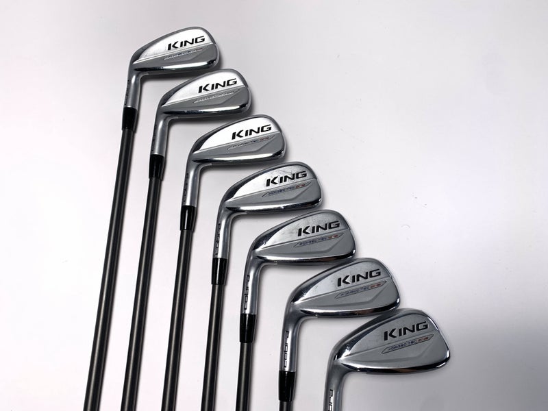 Cobra KING Forged Tec One 2020 Iron Set 4-PW Recoil ES 780 F4 Stiff LH