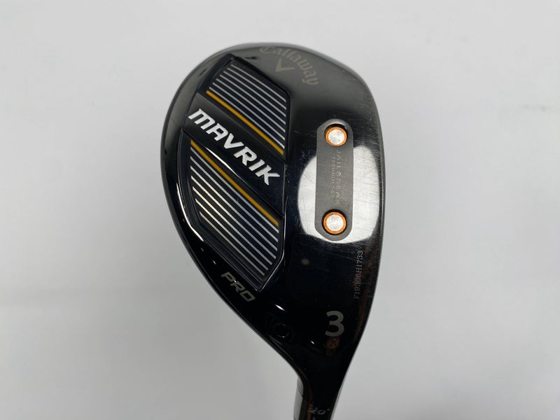 Callaway Mavrik Pro 3 Hybrid 20* KBS Hybrid 80g Stiff Graphite Mens RH