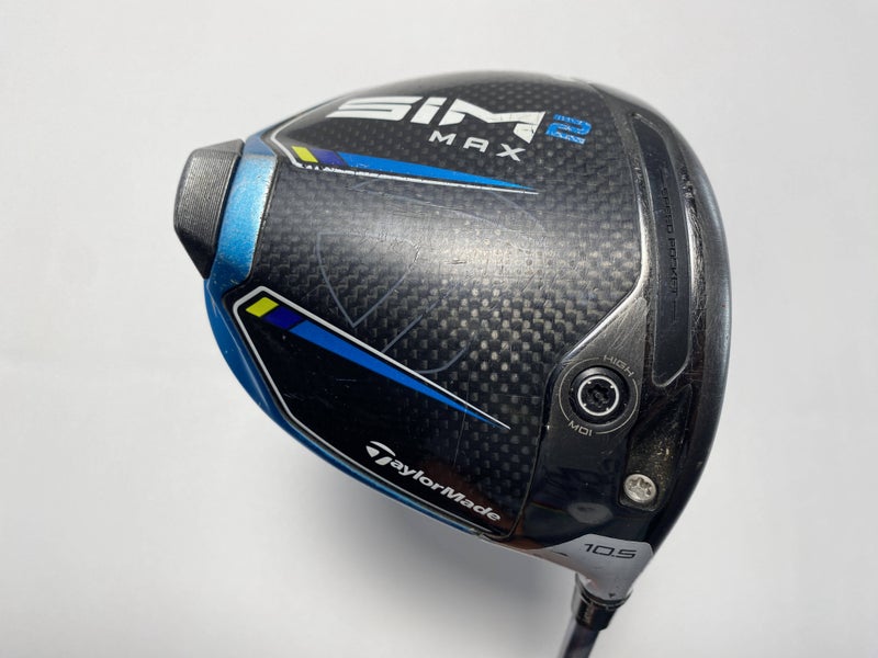 TaylorMade SIM2 MAX Driver 10.5* Fujikura Speeder 569 Evolution IV Regular RH