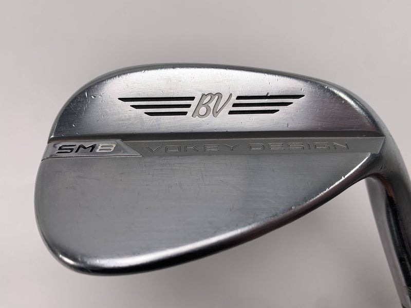 Titleist Vokey SM8 Tour Chrome Wedge 56* 14 Bounce Wedge Steel Mens RH