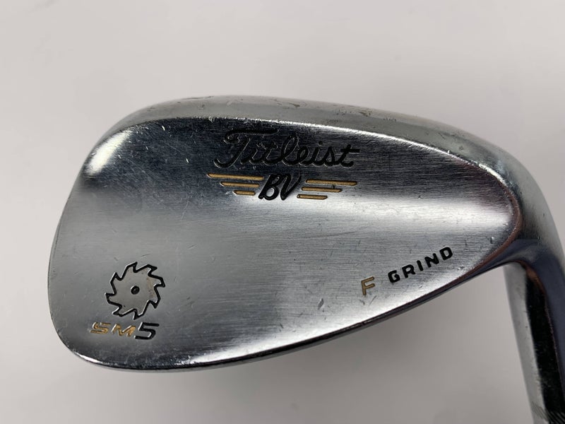 Titleist Vokey SM5 Tour Chrome Gap Wedge GW 52* 12 Bounce F-Grind RH