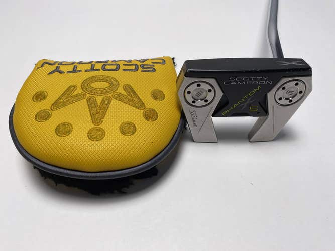 Scotty Cameron Phantom X 5.5 2019 Putter 34" SuperStroke Flatso 2.0 Mens RH HC