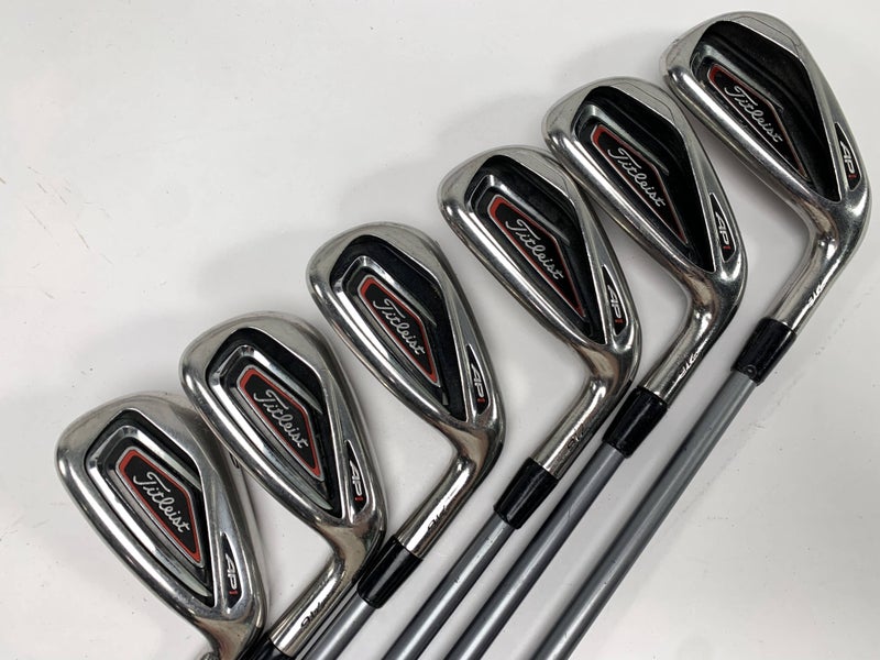 Titleist 716 AP1 Iron Set 5-PW Kuro Kage Silver Ti Ni Stiff Graphite Mens RH
