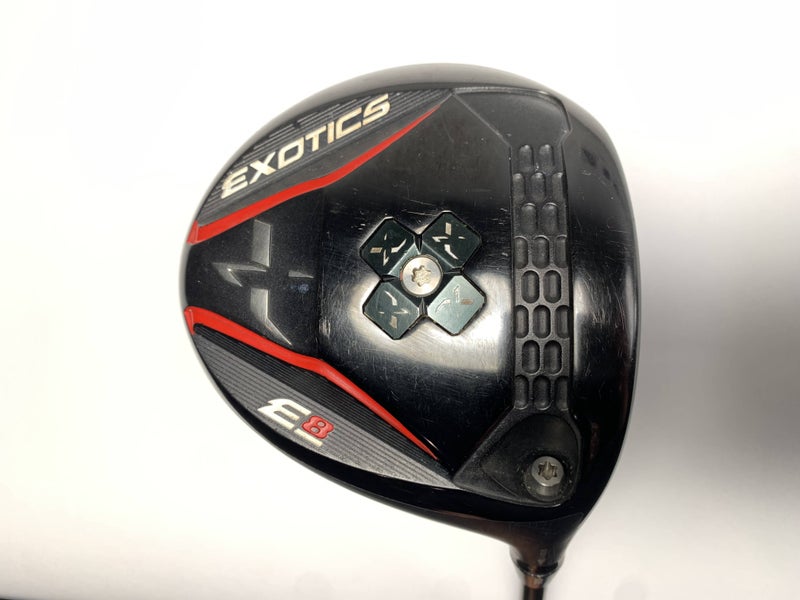 Tour Edge Exotics E8 Driver 10.5* Bassara E45x5ct 45g Regular RH