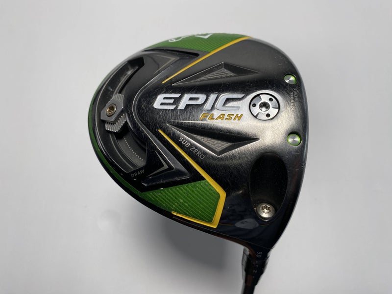 Callaway EPIC Flash Sub Zero Driver 9* HZRDUS Smoke 6.5 60g XStiff RH