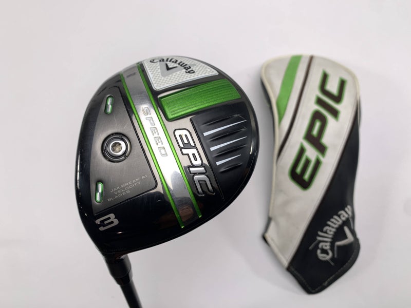 Callaway EPIC Speed 3 Fairway Wood 15* HZRDUS Smoke iM10 6.0 60g Stiff LH HC