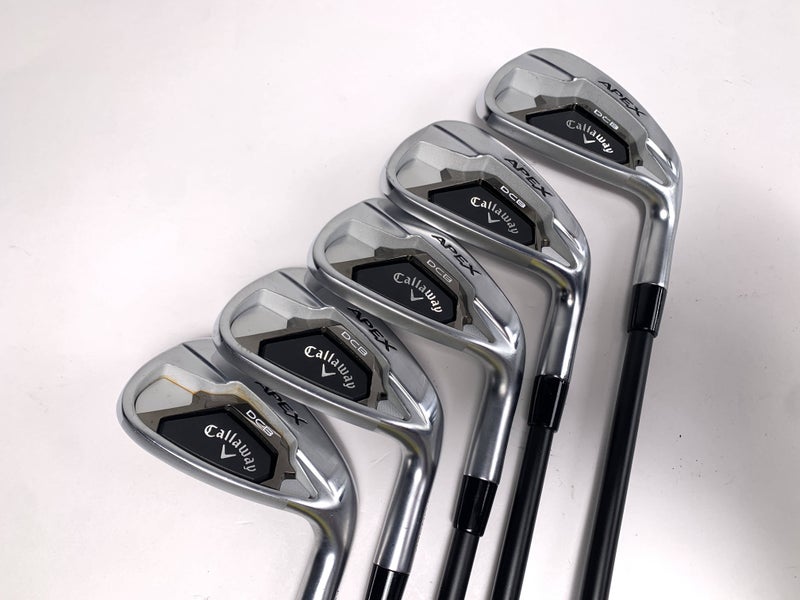 Callaway Apex DCB 21 Iron Set 6-PW KBS Max Graphite Iron 55 55g Regular RH