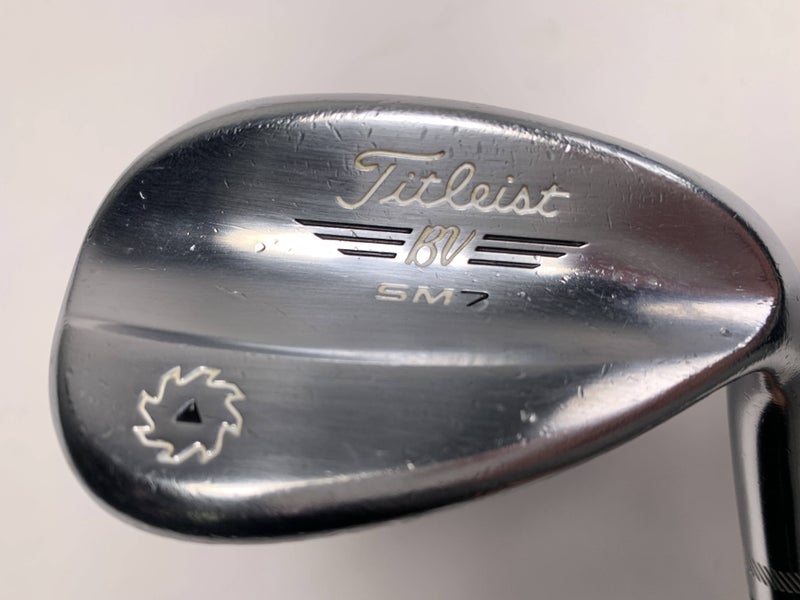 Titleist Vokey SM7 Tour Chrome Wedge 58* 14 Bounce K-Grind Wedge Steel Mens RH