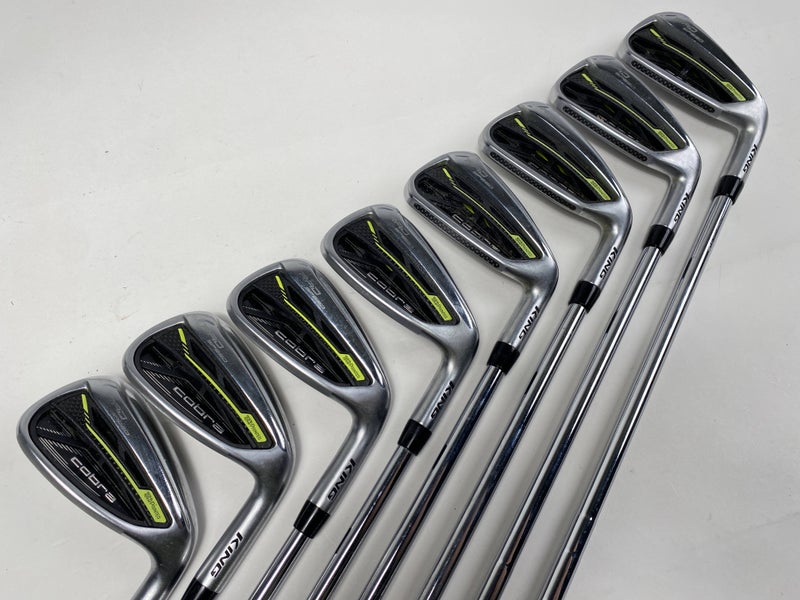 Cobra RAD Speed Iron Set 4-PW+GW KBS Tour 90 Stiff Steel Mens RH
