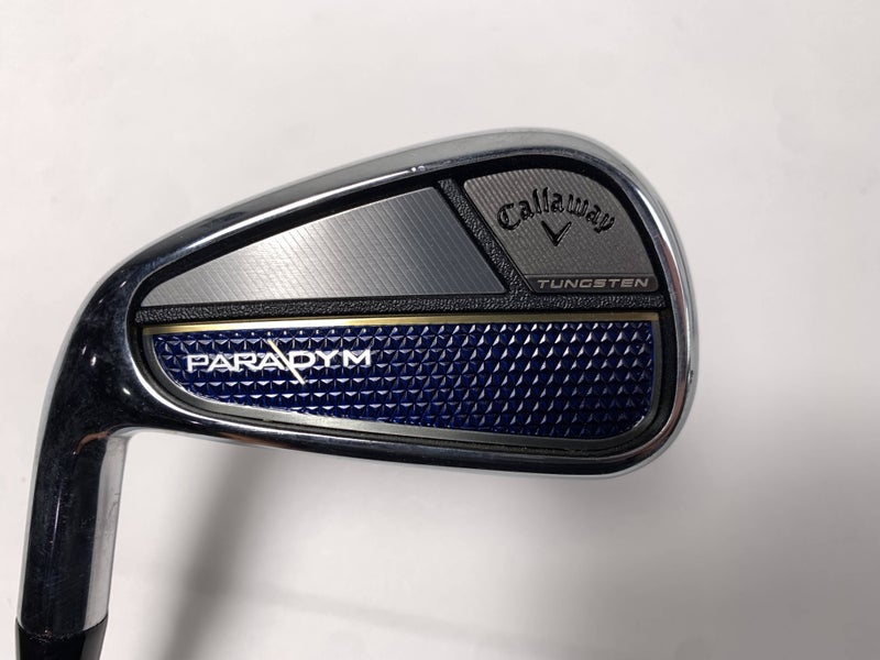 Callaway Paradym Single 7 Iron True Temper Elevate MPH Stiff Steel Mens LH