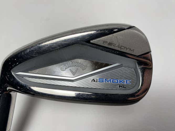 Callaway Paradym Ai Smoke HL Single 7 Iron Fitter Cypher Sixty 5.5 Graphite LH