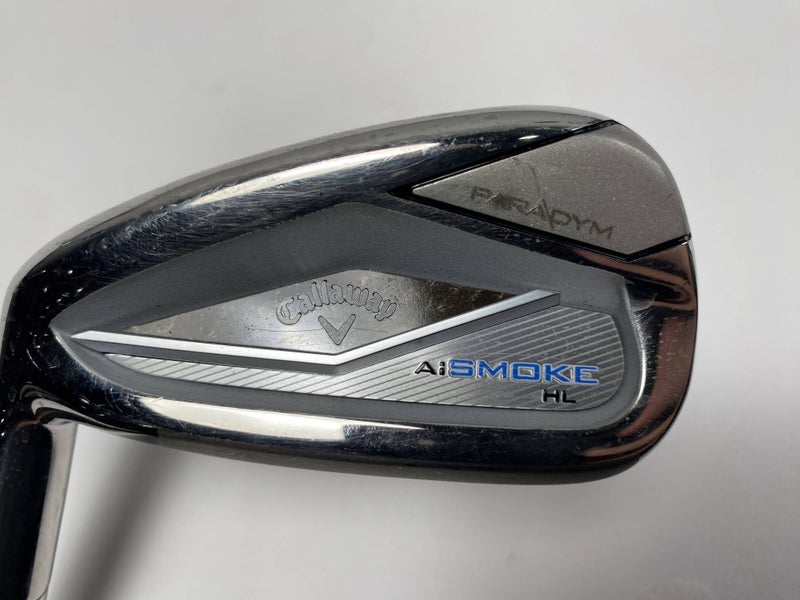Callaway Paradym Ai Smoke HL Single 7 Iron Fitter Cypher Sixty 5.5 Graphite LH
