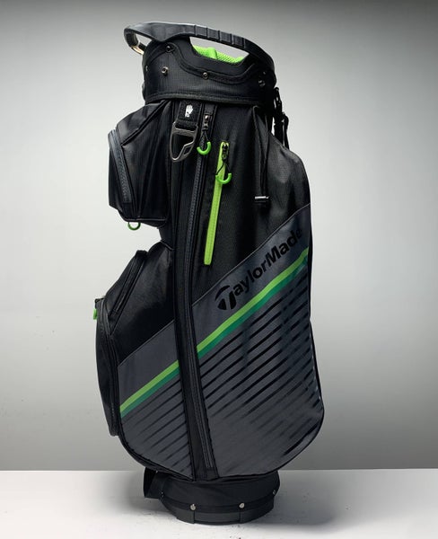 Taylormade Lightweight RBZ Cart Bag Black Green 14-Way Divide Strap Golf Bag NEW