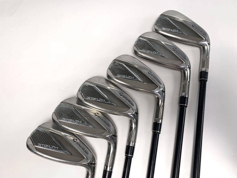 TaylorMade Stealth Iron Set 6-PW+GW Fujikura Air Speeder 50g Regular RH