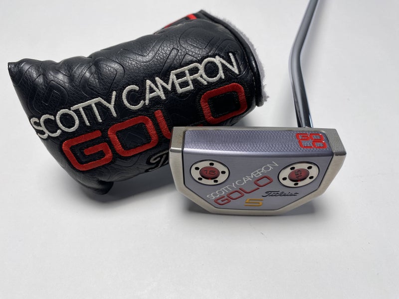 Scotty Cameron Golo 5 2015 Putter 34" SuperStroke Fatso 5.0 Mens RH W/HC