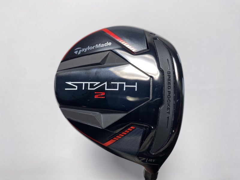 TaylorMade Stealth 2 7 Fairway Wood 21* Fujikura Ventus Red 5R Regular RH