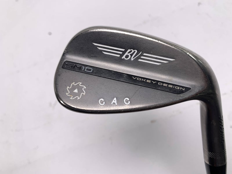 Titleist Vokey SM10 Nickel Wedge 50* 12 AMT S300 Tour White Stiff Steel Mens RH