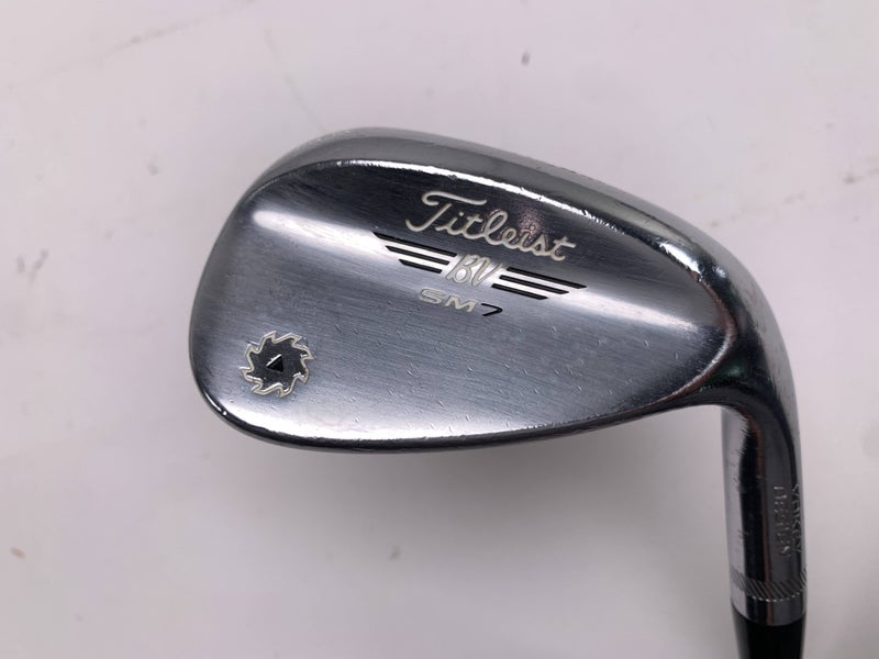Titleist Vokey SM7 Raw Wedge 56* 10 Bounce S-Grind Wedge Steel Mens RH