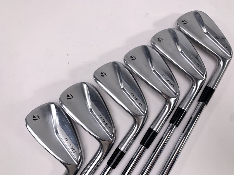 TaylorMade P770 2020 Iron Set 4-9 KBS Tour FLT 130g Extra Stiff Steel Mens RH