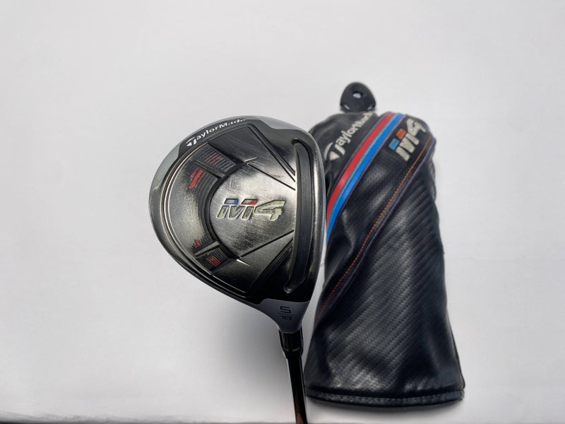 TaylorMade M4 5 Fairway Wood 18* Fujikura Atmos Regular Graphite Mens RH HC